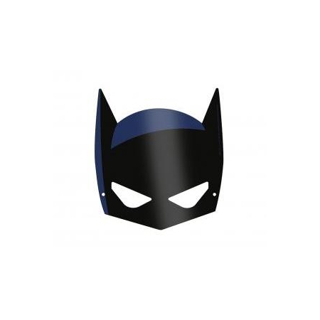 Maski papierowe "Batman" 8 szt.-9101