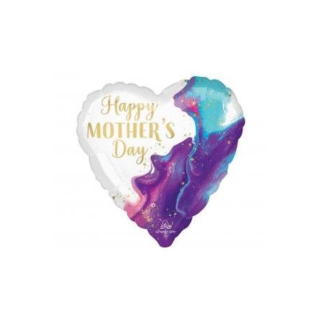 Balon foliowy 18" MOTHER'S DAY ALLURING MARBLE-9129