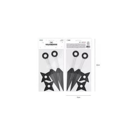 Zestaw ninja 4szt.-9177