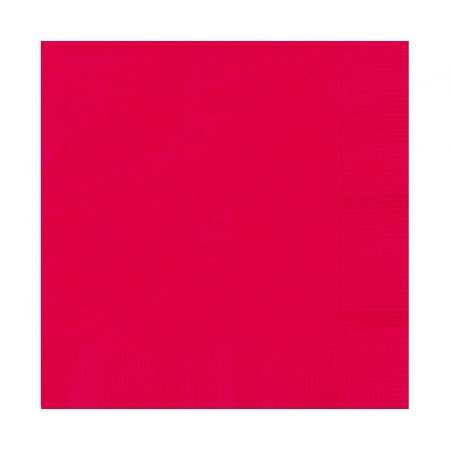 Serwetki papierowe czerwone,25x25 cm,20szt. Party-9228