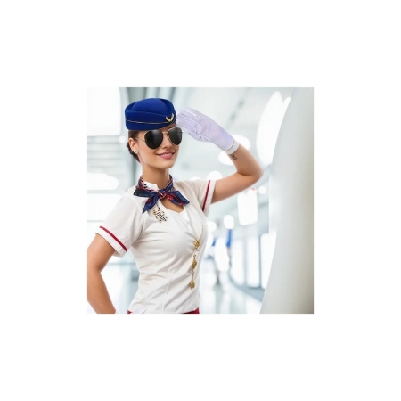 Zestaw 5-częściowy stewardessy granat-9318