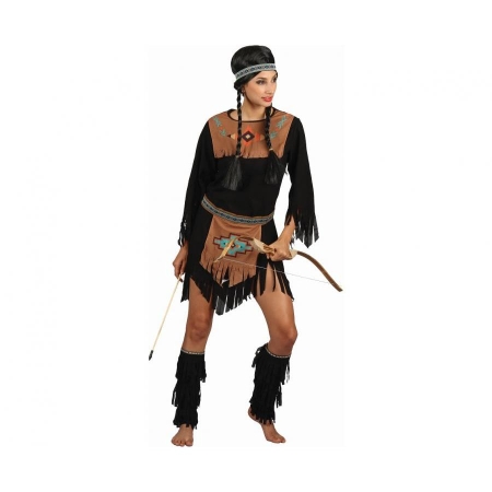 STRÓJ WALECZNEJ INDIANKI DLA KOBIETY Rozm.S-9472