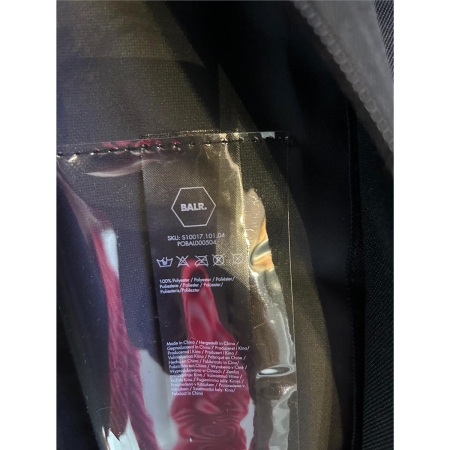 Torba wodoodporna BALR. Czarna 47 x 47 cm-9495