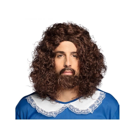 Peruka męska Muszkieter, broda i wąsy-9504