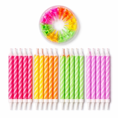 Świeczki Neon 24/24-9600