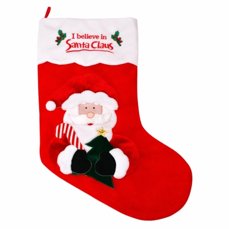 SKARPETA MIKOŁAJA LUX 65 cm ŚWIĘTA MKOŁAJKI-9657