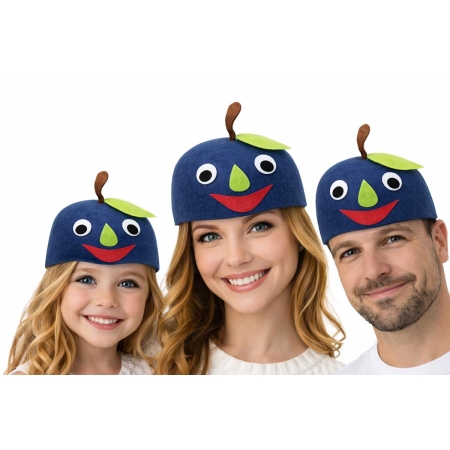 CZAPKA JAGÓDKA LAS OWOCE LEŚNE BORÓWKA-9667