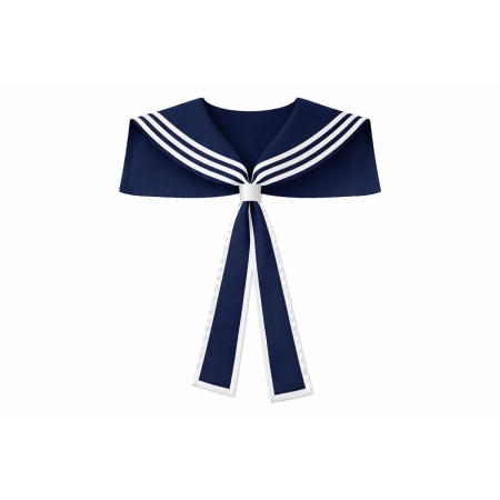 KOŁNIERZ MARYNARSKI GRANATOWY MARYNARZ MORZE-9718