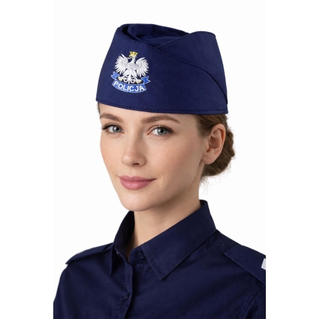 FURAŻERKA GRANATOWA POLICJA POLICJANT BAL-9722