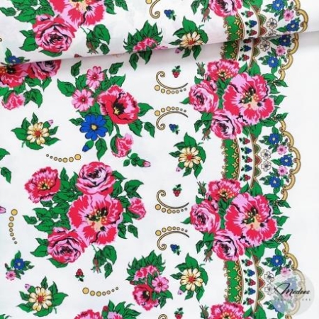 Tkanina bawełniana halka góralska-9723