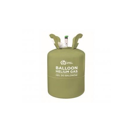 Butla z helem (jednorazowa) na 50 balonów rozm. 9