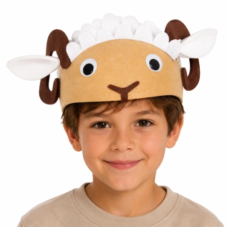 CZAPKA BARANEK ROGI WEŁNA BARAN SHAUN JASEŁKA-9835