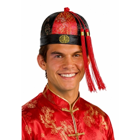 CZAPKA CHIŃSKA CHINKA CHIŃCZYK ORIENTALNA-9905