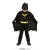 STRÓJ DLA DZIECKA CZARNY BOHATER,BATMAN 7-9 LAT-5250
