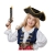 Strój Piratka rozm.110/120,kapelusz,sukienka,pasek-8772