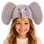 CZAPKA SŁOŃ DUŻE USZY MADAGASKAR SAFARI ZOO CYRK-9892